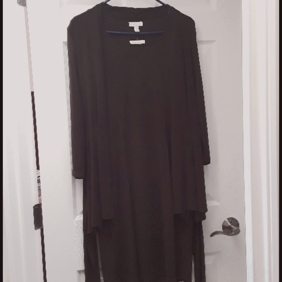 Chocolate dress with attached jacket - Picture 1 of 4